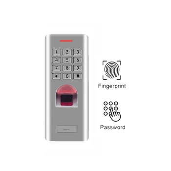 IP66 3000 потребители WG26 Самостоятелна клавиатура с отпечатъци от пръсти, четец за контрол на достъпа, система за заключване на вратите, отварачка за врата, контрол на достъп (без функция за радиочестотна идентификация)
