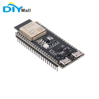 DIYmall ESP32-S3-DevKitC-1 На базата на таксите за развитие N8R8 ESP32-S3-WROOM-1 Модул Wi-Fi Blue-Зъб 8 MB Flash-вградена печатна платка Антена