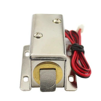 LY-03 малък магнитен заключване DC12V24V електрически болтовой заключване контрол на достъп, електронно заключване автоматично заключване на вратите на гардероба