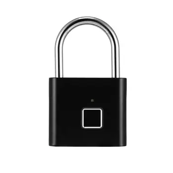 Акумулаторна Умен Заключване, Без ключ Заключване на Пръстови Отпечатъци Водоустойчив IP66 Противоугонный Заключване за Сигурност на Вратата, Заключване За Багаж