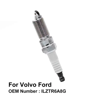 Платинена една свещ за Volvo S60 V40 C30 S80, Ford Fiesta ST OE ILZTR6A8G ( опаковка от 4 броя)