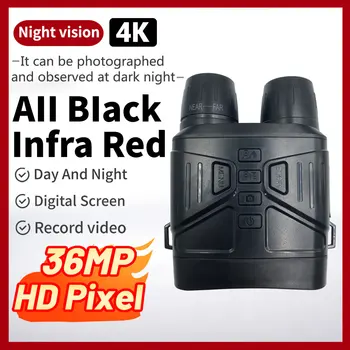 Бинокъл 3,0-инчов HD Дисплей Инфрачервен Дигитален уред за нощно виждане Акумулаторна Литиева батерия 4K1088P1080P Запис на Видео NV4000