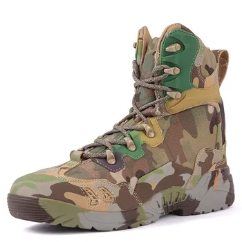 Мъжки Улични Армейските Камуфляжные Бойни Защитни Обувки, Мъжки Мини Военни Тактически Обувки, Новост 2020 г.