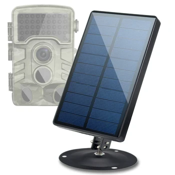 Слънчеви панели 12V / 1A 6V / 2A 5200 mah IP56 Водоустойчив за Ловни игри камери