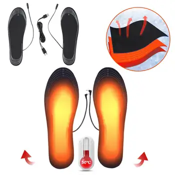 Подложка краката на зимата електрическо отопление на USB топло за подово цвят валяк зимата отопление на Спортове на открито водите на черно