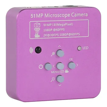 51MP 34MP 48MP 2K 4K 1080P Цифров Микроскоп, HDMI, USB Type-C Промишлен Електронен Микроскоп, Камера за Ремонт на Телефон Solderin