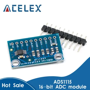 ADS1115 Ультракомпактный 16-битова точност на аналогово-цифровия преобразувател на Модул заплати развитие на ADC