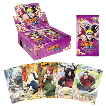 Продажба на едро Kayou New Naruto Heritage Booster Колекция Карти Скоростна Детска Настолна Игра Играчки СКОРОСТНА Игри Карти Подаръци