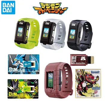 Bandai Истински Карта ДИМ Digimon Adventure Цветен Екран Часовници Жизнено Важен Гривна V-mon Pulsemon Цифров Гривна на Живота на Детски Играчки, Подаръци