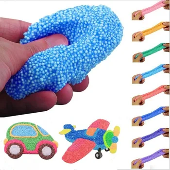 Детска Пяна Въздушно-Суха Глина Слуз Вълшебна Цветна Пластилиновая Модел Пластилин Детски Играчки За Рожден Ден За Деца, Подарък Кал Пластилин