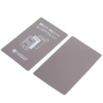 Грей Антиметаллический Магнитен NFC Стикер Пастьор за iPhone Мобилен Телефон, Карта за Контрол на Достъп с Автобус IC Защита на Карти за Доставка