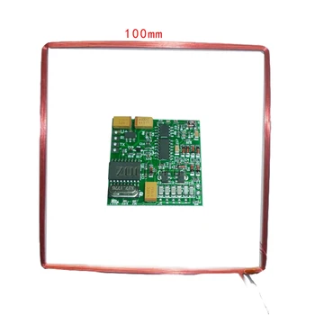 134,2 khz Модул за четене на тагове за животни TTL Изход AGV RFID FDX-B FDXB ISO11784 Междуградски