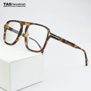 TF755 Ретро рамки за оптични очила, дамски модни брандираната реколта рамки за очила 2021 г., Квадратни рамки за компютърни очила при късогледство за мъже