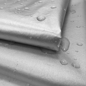 Плат покрива на колата памук PP плат Оксфорд сребро 1*1.5 водоустойчива, неразделна полиетилен изпълнен със слънчев приятел, термоизолация