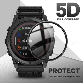 5D Защитно фолио за смарт часовници на Garmin Tactix 7 Pro Delta със защита от надраскване, Мека защитно фолио за екрана Garmin Tactix7 (не стъклени)