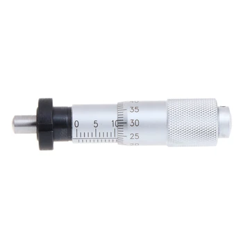 Сребърен Гама от 0-13 мм Кръгла Игла Инструмент за Измерване с Палеца Регулировочной дръжка Измерение Микрометрической глави
