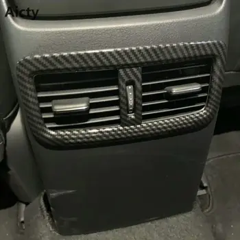 За Mazda Cx30 Cx-30 2020 2021 ABS Карбоновое Влакна Подлакътник на Задната Седалка, Климатик Панел Капак Завърши Аксесоари За Оформление на Интериора